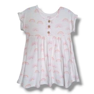 Grayson Mini Toddler Girl Rainbow Dress | 4T